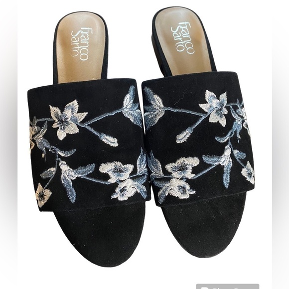 FRANCO Sarto Ellie Flat Sandal/Slide size 7.5 Excellent preowned!  Stunning shoe - Picture 5 of 15